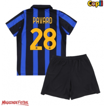Inter Milan Benjamin Pavard #28 Echipament de Fotbal Replică 2026-27 Copii Acasa (+ Șorturi)